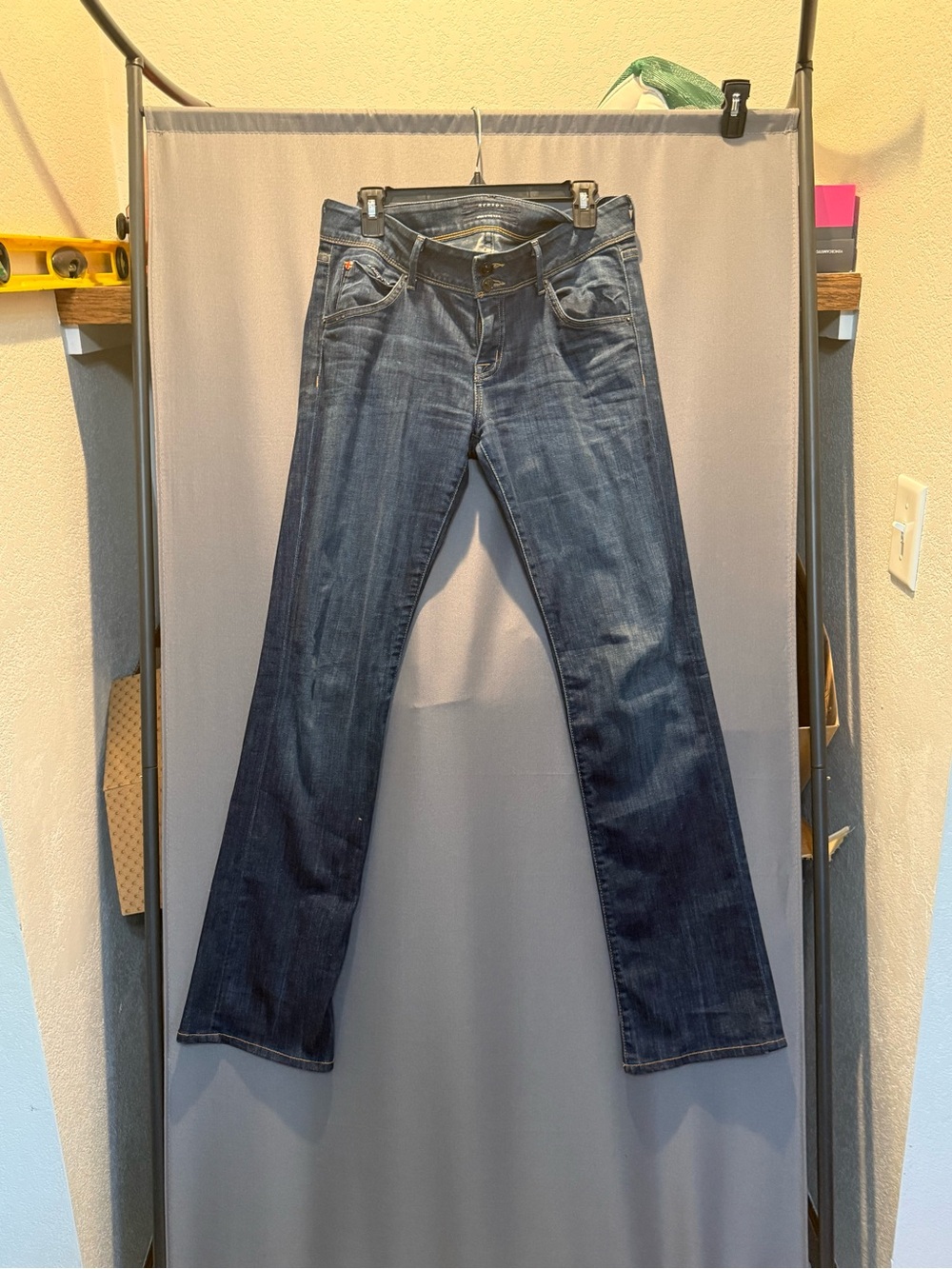 Hudson Jeans Women’s Dark Blue Flare Denim